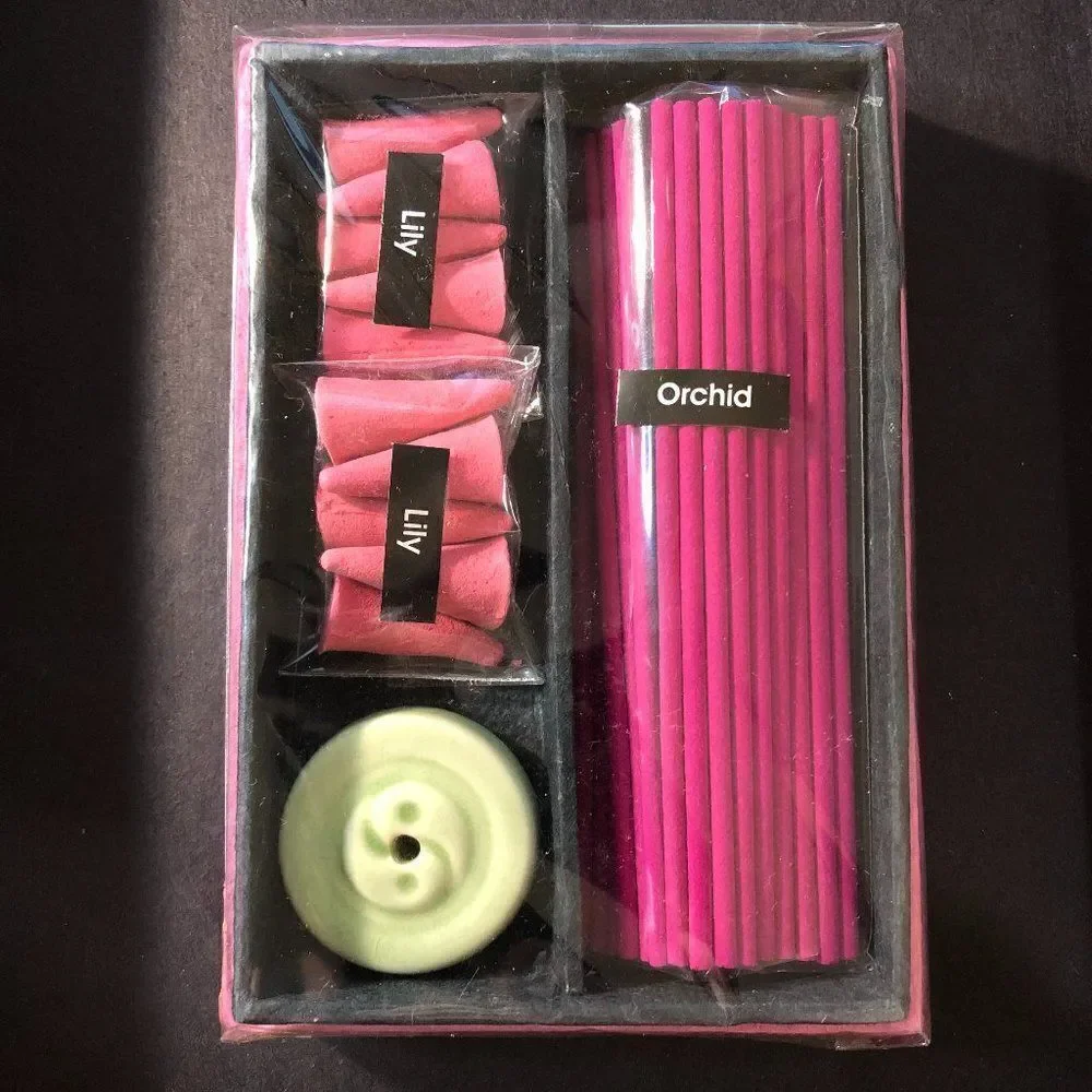 Incense & Holder Gift Sets - Jasmine & Peppermint‎